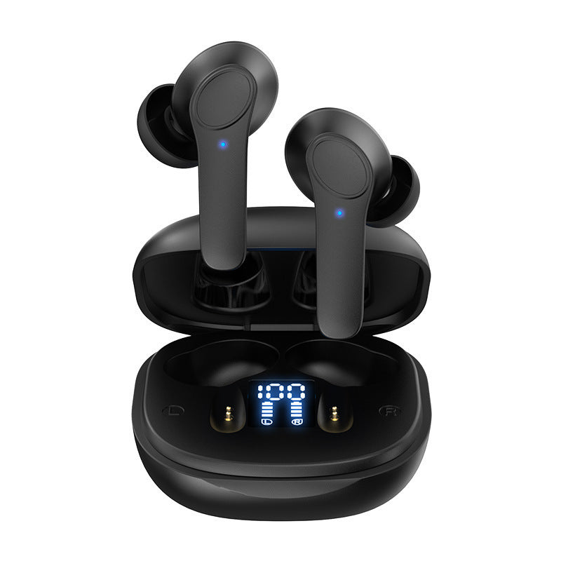 Wireless Bluetooth Real-Time Translator Earbuds – 140+ Languages | Portable In-Ear Translator Headset